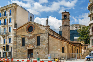 Church of S. Maria degli Angioli, Lugano, Swizerland