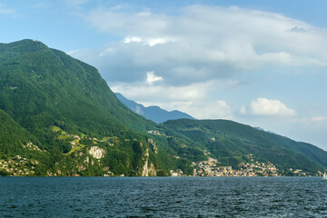 Obraz premium Lake Lugano, Switzerland