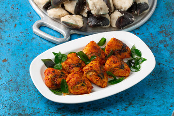 Rice Stuffed Mussels Fry