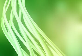 Light Green, Yellow vector glossy abstract backdrop.