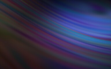 Dark BLUE vector blurred shine abstract background. Colorful illustration in abstract style with gradient. Background for designs.