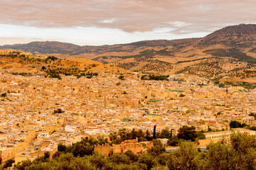 It's Architecture of Fez, the second largest city of Morocco. Fez was the capital city of modern...
