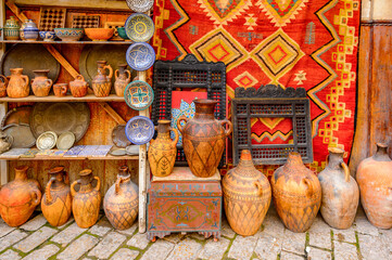 It's Market place of Fez, the second largest city of Morocco. Fez was the capital city of modern Morocco until 1925 and