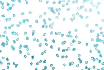 Light BLUE vector layout with circle shapes.