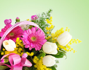 Fresh spring flowers