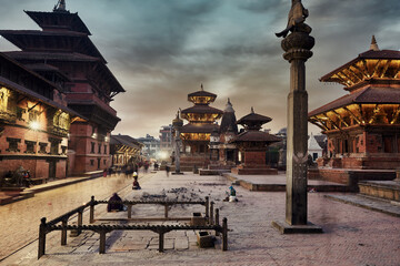 Patan Durbar Square in Katmandu, Nepal