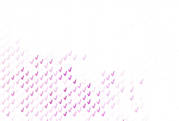 Light Pink vector background with wry lines.