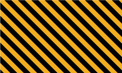 fond ou bannière lignes diagonales noir et jaune représentant un danger ou limite - obrazy, fototapety, plakaty