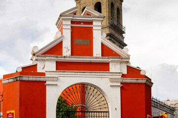 Santo Domingo church, Puebla, Mexico.