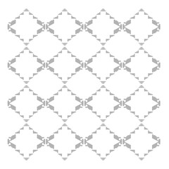 Naklejka premium Luxury design ornaments, black vintage geometric pattern