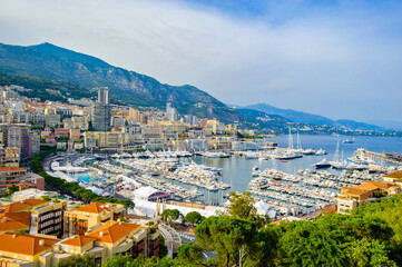 It's Beautiful panormic view of Monaco