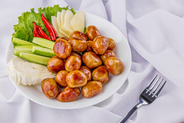 Thai northeastern sausages