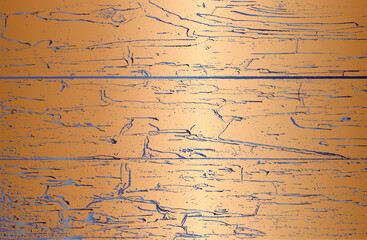 Distressed overlay golden wooden plank texture, grunge background.