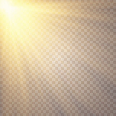 Yellow sparkles, stars