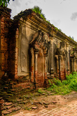 It's Yadana Hsemee Pagoda, Inwa, Mandalay Region, Burma. One of the attractions for tourists