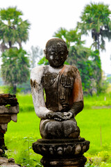 It's Yadana Hsemee Pagoda, Inwa, Mandalay Region, Burma. One of the attractions for tourists