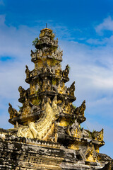 It's Maha Aung Mye Bom San Monastery complex, Inwa, Mandalay Region, Burma. It was built in 1818