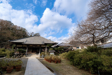 Ryōsen-ji temple in Shimoda, Izu Peninsula, Japan. It is the venue of signing ceremony for the Treaty of Amity and Commerce between Japan and the US