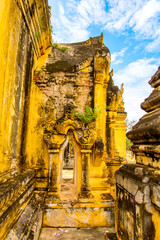 It's Maha Aung Mye Bom San Monastery complex, Inwa, Mandalay Region, Burma. It was built in 1818