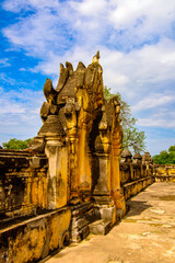 It's Maha Aung Mye Bom San Monastery complex, Inwa, Mandalay Region, Burma. It was built in 1818