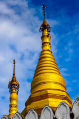 It's Maha Aung Mye Bom San Monastery complex, Inwa, Mandalay Region, Burma. It was built in 1818