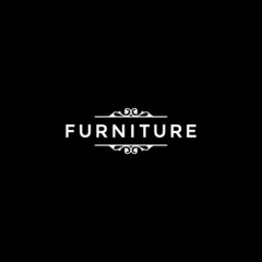 Furniture logo or wordmark design