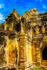 It's Maha Aung Mye Bom San Monastery complex, Inwa, Mandalay Region, Burma. It was built in 1818