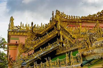 Obraz premium It's Sone Oo Pone Nya Shin Pagoda, Sagaing Hill, Myanmar