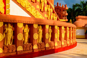 It's International Buddhist Academy in Sagaing, Myanmar.