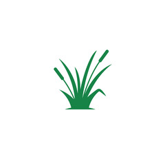 a simple Grass logo / icon design
