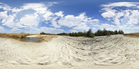 Sand Coast HDRI Panorama