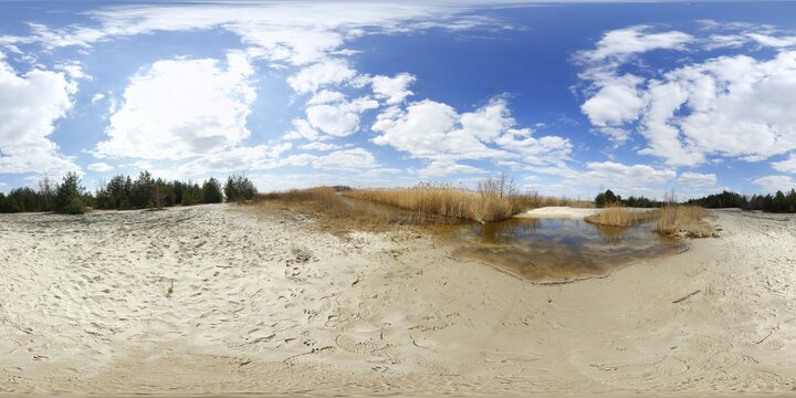 Sand Coast HDRI Panorama