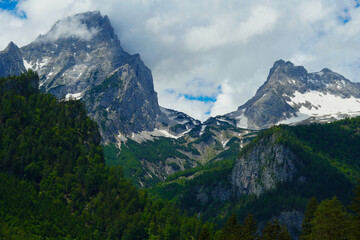 Fototapeta na wymiar góra alpy