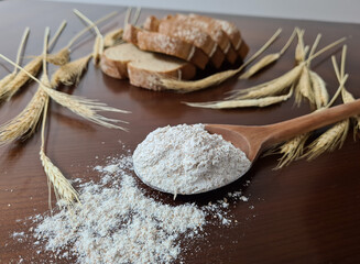 Rye flour perfect for delicious artisan bread recipes.