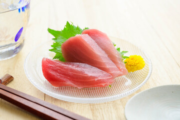 まぐろの刺身