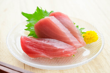 まぐろの刺身