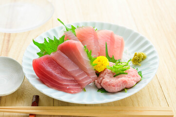 まぐろの刺身