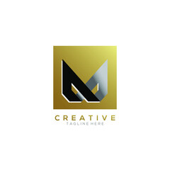 Modern abstract logo design template