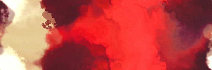 abstract watercolor background with watercolor paint with crimson, wheat and old mauve colors