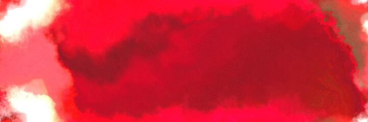 abstract watercolor background with watercolor paint with crimson, firebrick and baby pink colors. can be used as web banner or background