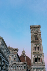 Cathedral of Saint Mary of the Flower, called Cattedrale di Santa Maria del Fiore in Florence Tuscany. Also known Cathedral of Florence or Duomo Di Firenze.
