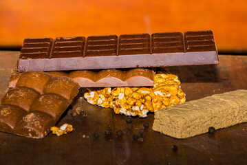 chocolate with nuts