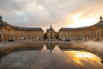 Fototapeta premium Bordeaux Place de la Bourse