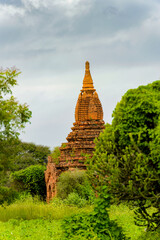 It's Bagan Archaeological Zone, Burma. One of the main sites of Myanmar.