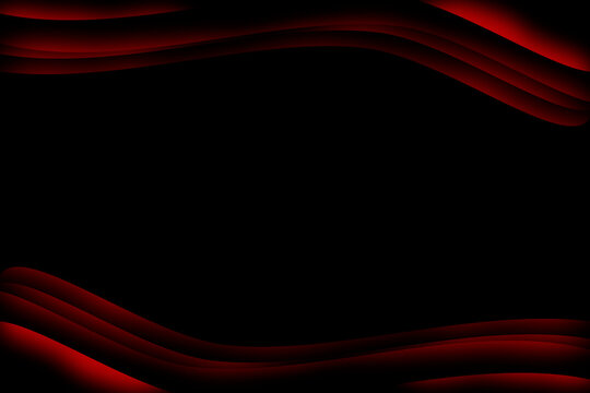 red abstract background with waves © InfoDaksh
