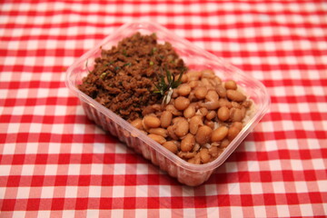 vegano food in a bowl