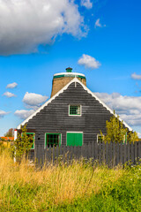 Obraz premium It's House in Zaanse Schans, quiet village in Netherlands