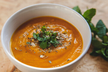 bowl of vegetable soup