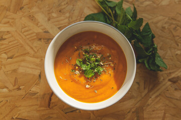 bowl of vegetable soup