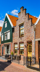 Fototapeta premium It's Typical house in Volendam, North Holland, Netherlands